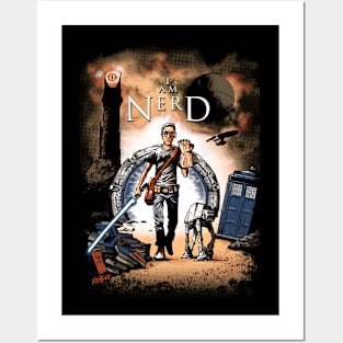 I Am Nerd Posters and Art